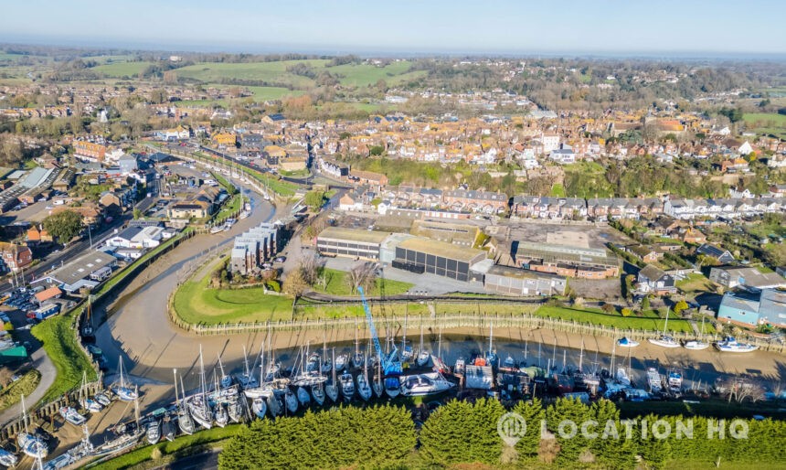 industrial unit for filming