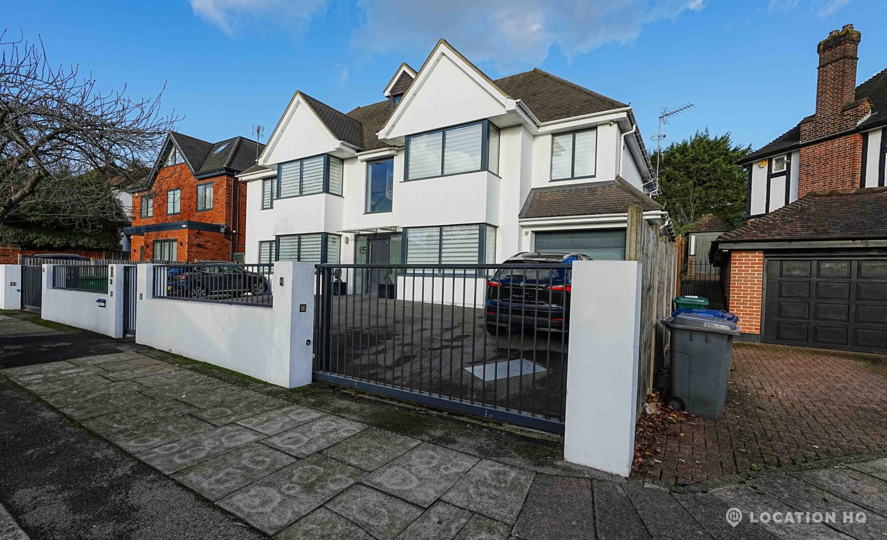 Modern residential available for filming