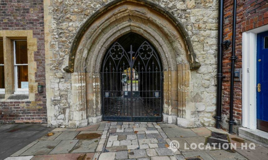 Gothic building for filming