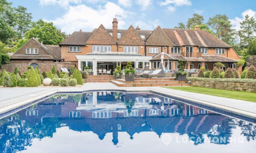 Detached house for filming