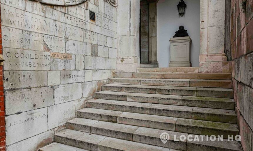 stone entrance London film location