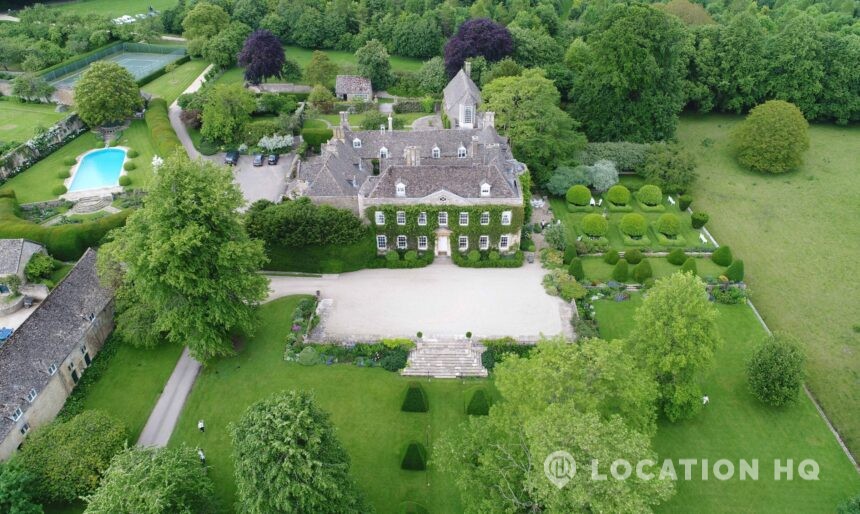 Georgian manor hire for filming