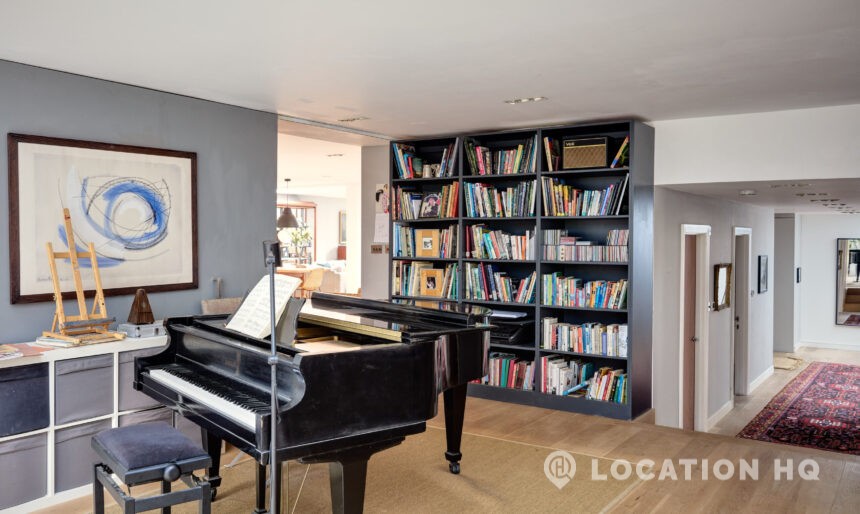 modern apartment filming