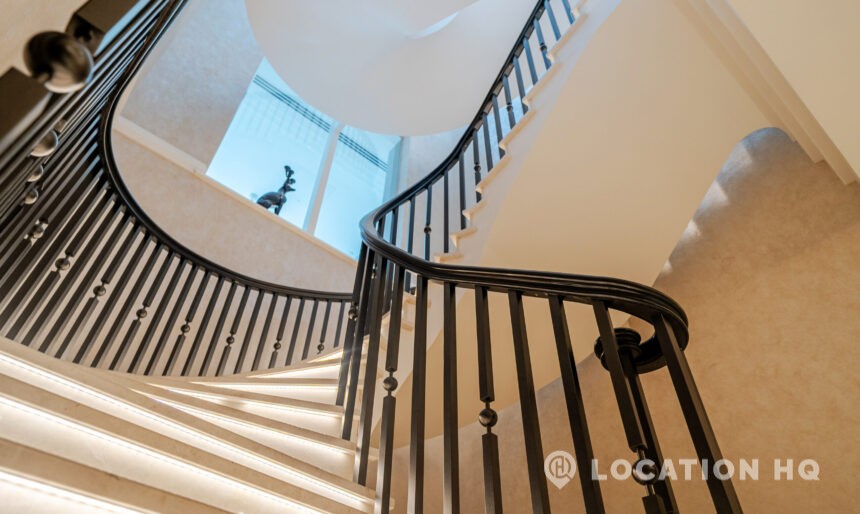 ultra modern house staircase