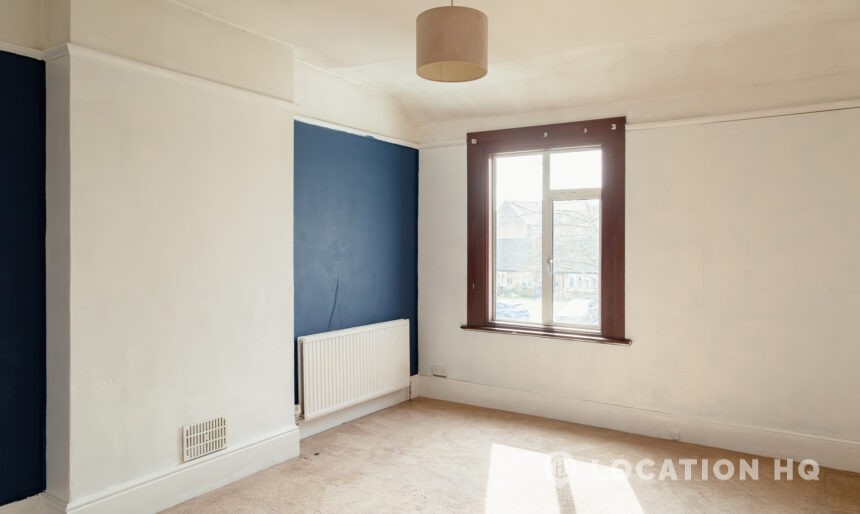 Empty detached house