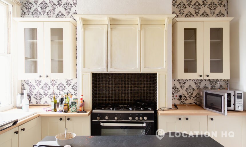 vacant Victorian detached house for film production London