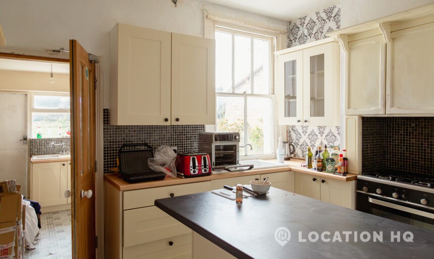 unoccupied house TV drama location London