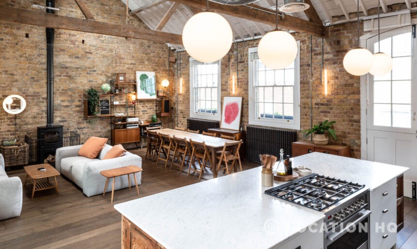 London studio apartment available for filming shooting