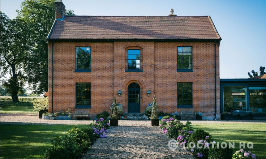 Georgian Farmhouse Estate for Filming in Suffolk farm house