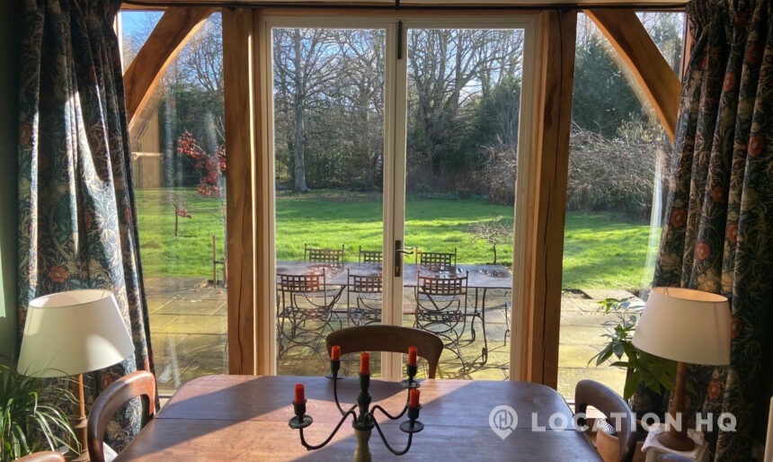 converted hunting lodge