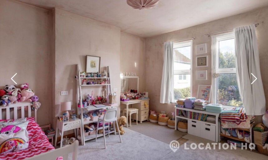 pink vibe kids room