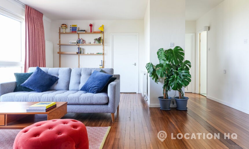 modern London apartment interior