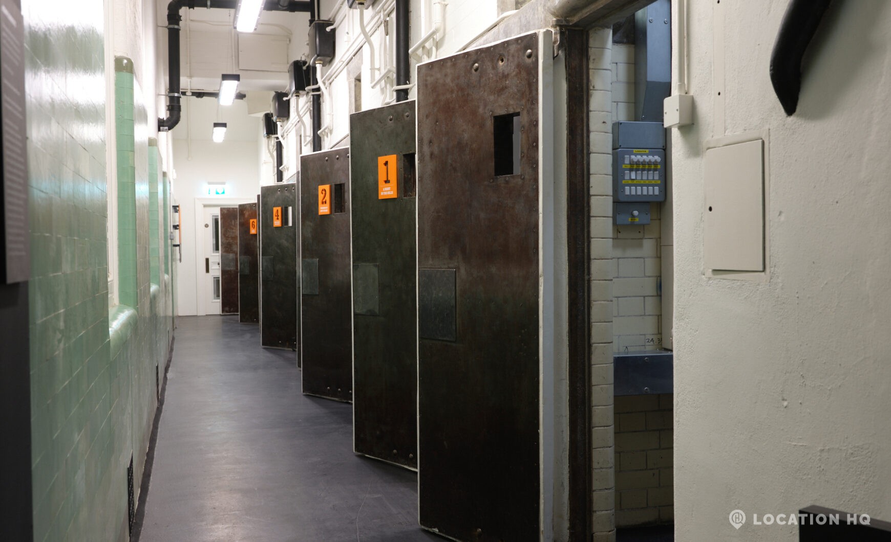 victorian cells corridor prison cells