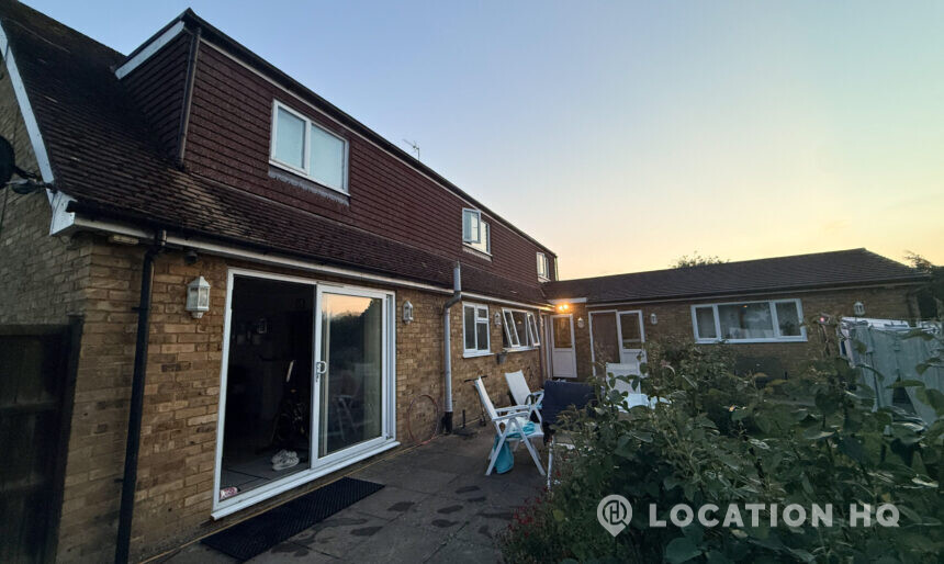 detached suburban house