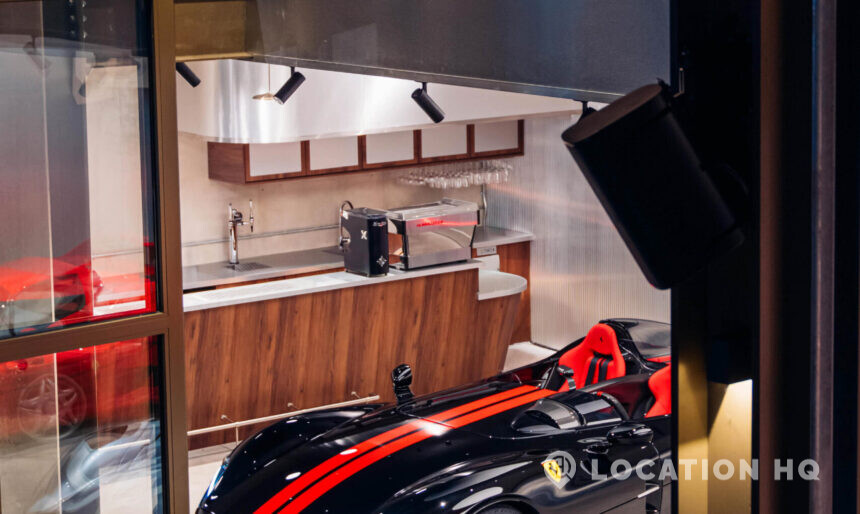 supercar showroom
