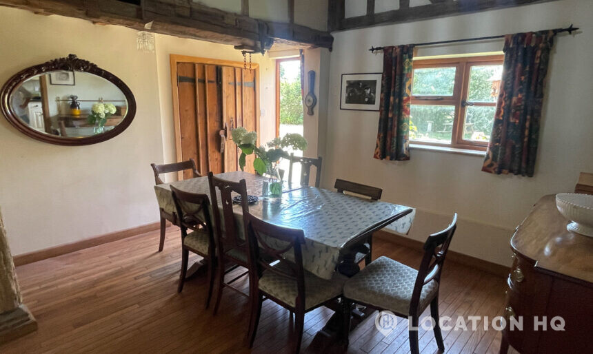 dinning room period property available for filming