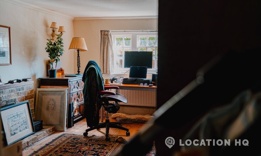 Timber-framed house filming location