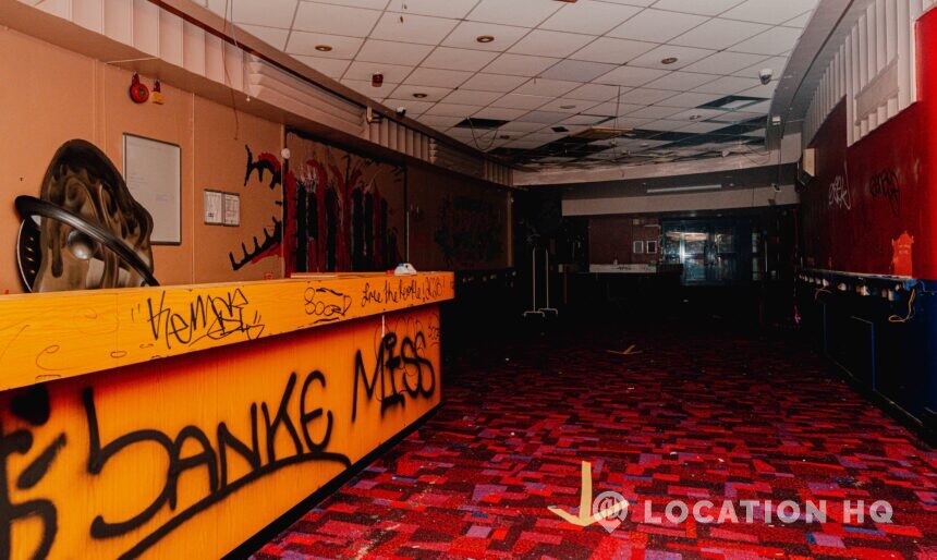 empty bingo hall
