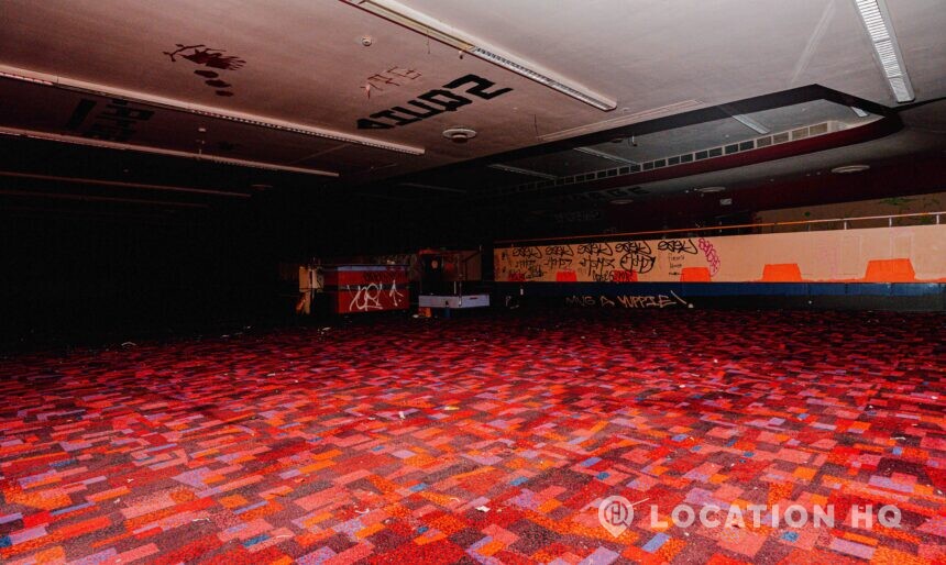 large and empty locations for filming