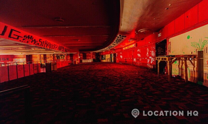 dark closed empty theatre